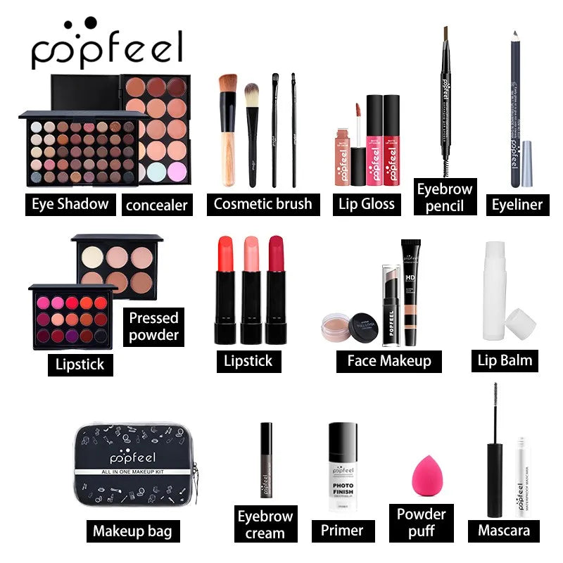 All-in-One Makeup Kit for Women โ Full Face Set