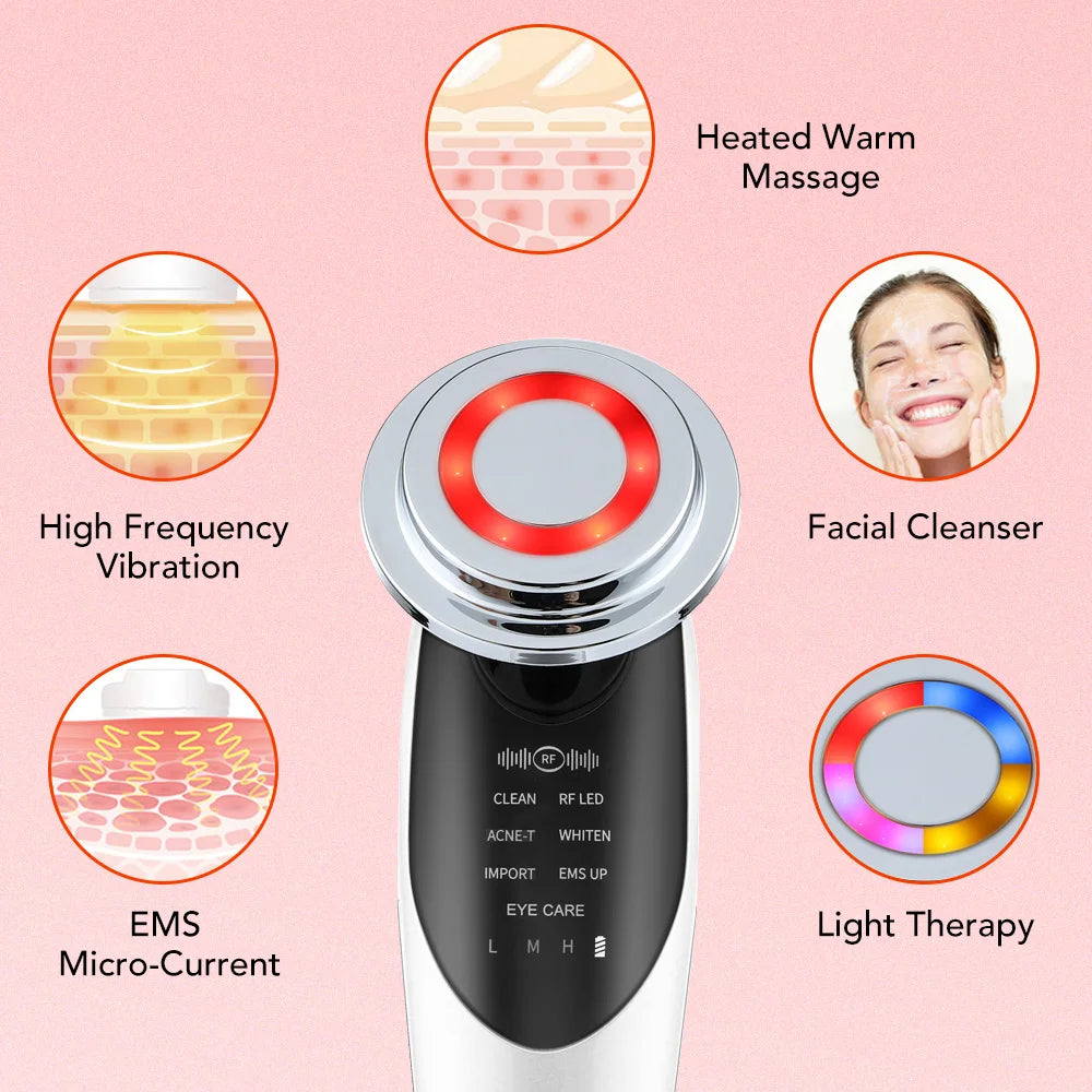 7-in-1 EMS Face & Neck Lifting Tool
