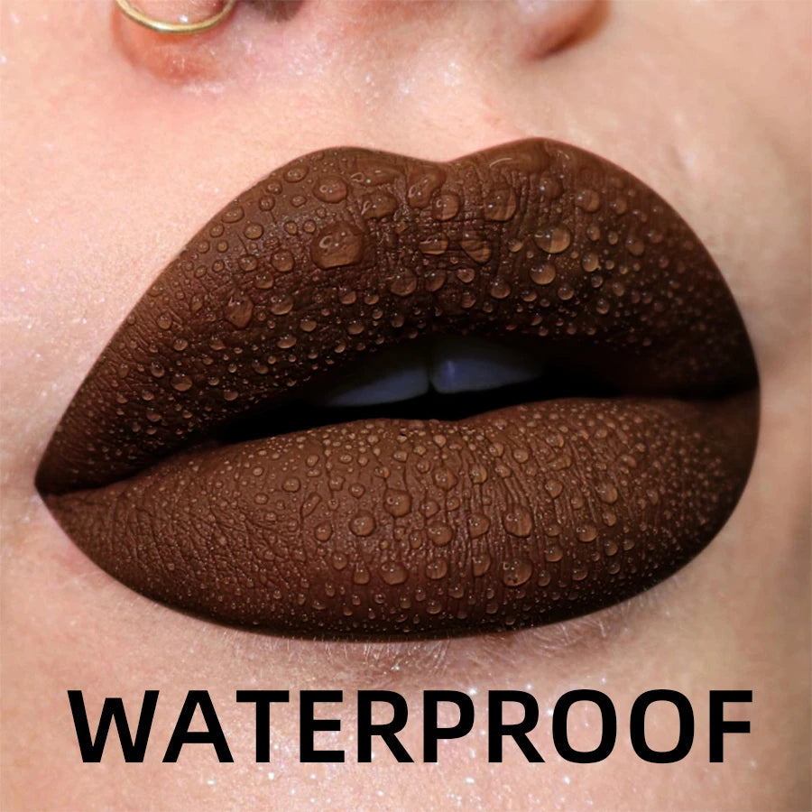 Matte Velvet Lip Waterproof Shades for Bold