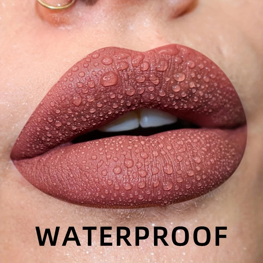 Matte Velvet Lip Waterproof Shades for Bold