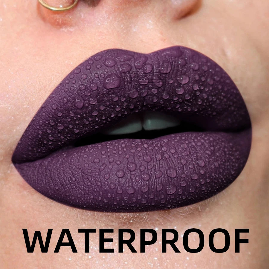 Matte Velvet Lip Waterproof Shades for Bold