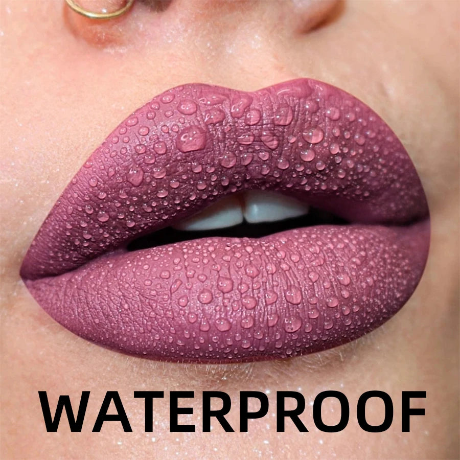 Matte Velvet Lip Waterproof Shades for Bold