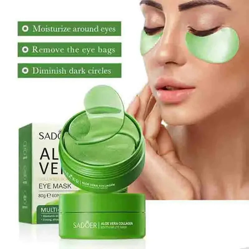 Anti-Wrinkle Eye Masks with Aloe Vera