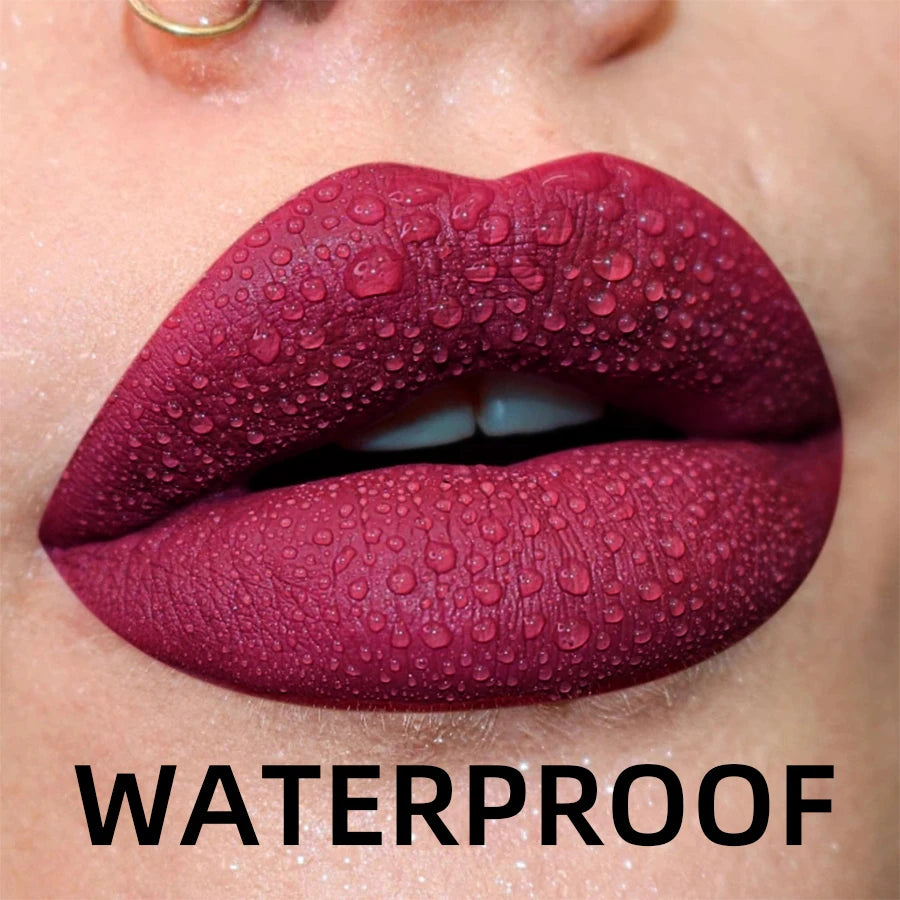 Matte Velvet Lip Waterproof Shades for Bold