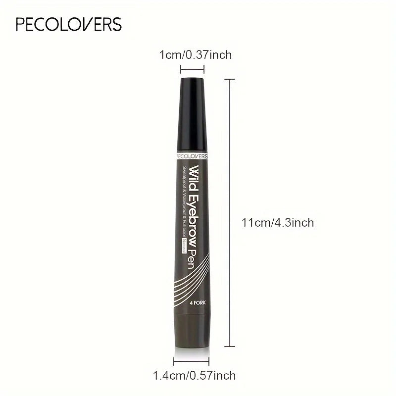 4-Tip Waterproof Eyebrow Tattoo Pen – 6 Colors