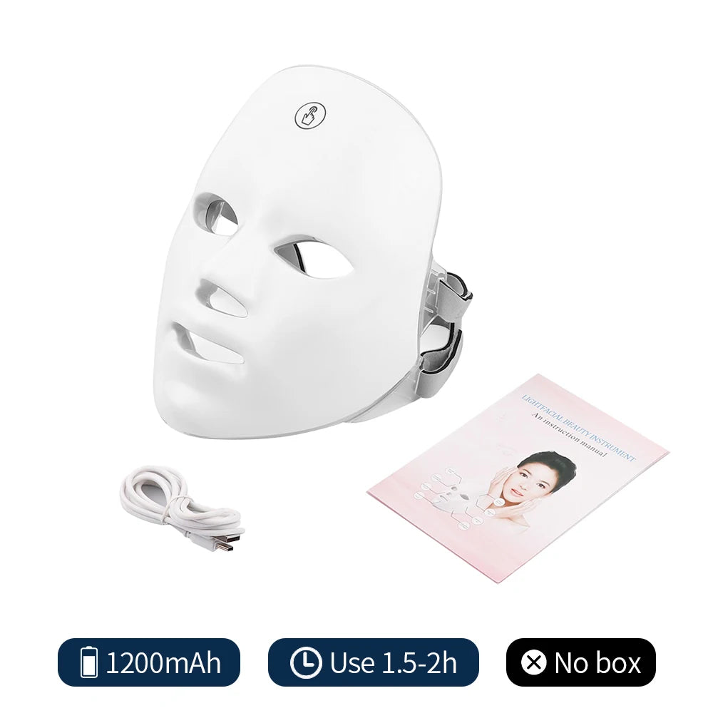 7-Color LED Mask – Beauty Skin Therapy