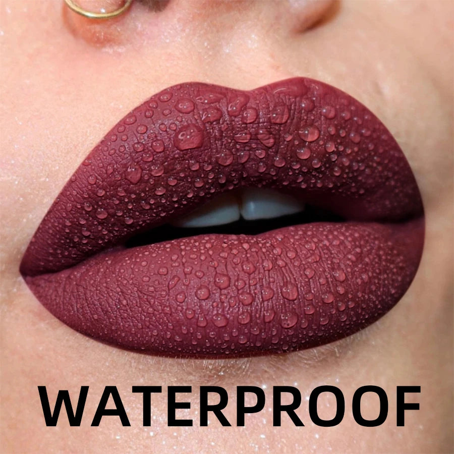 Matte Velvet Lip Waterproof Shades for Bold