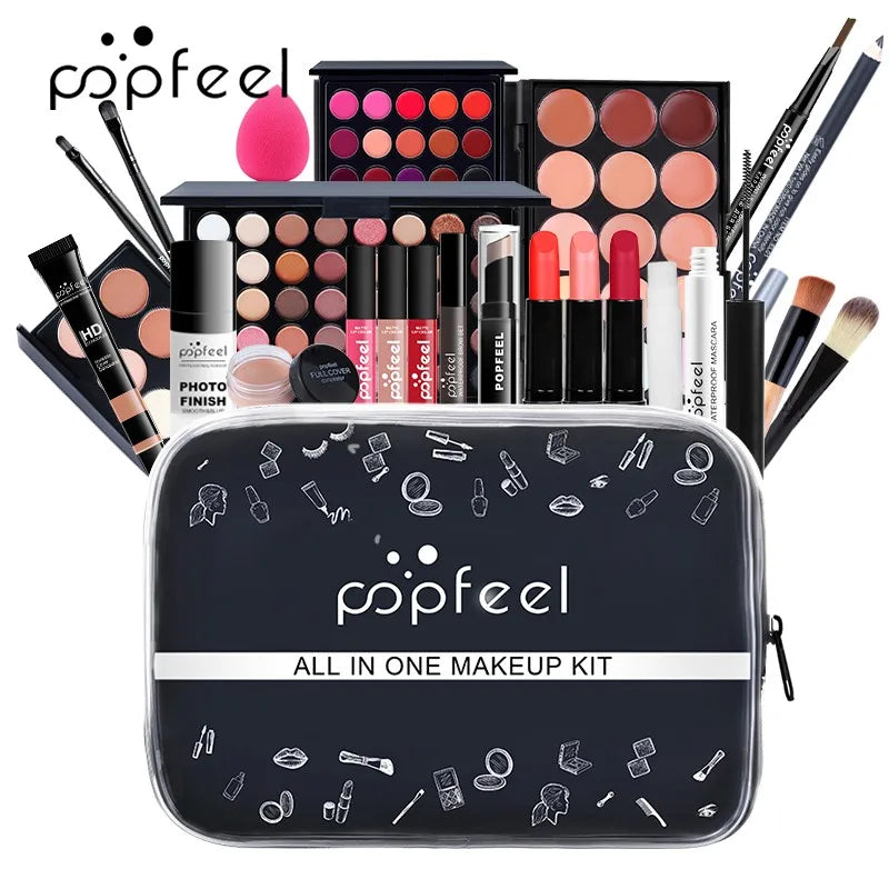 All-in-One Makeup Kit for Women – Full Face Set