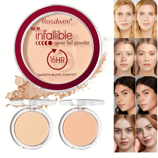Matte Pressed Powder – Full Coverage, Oil Control
