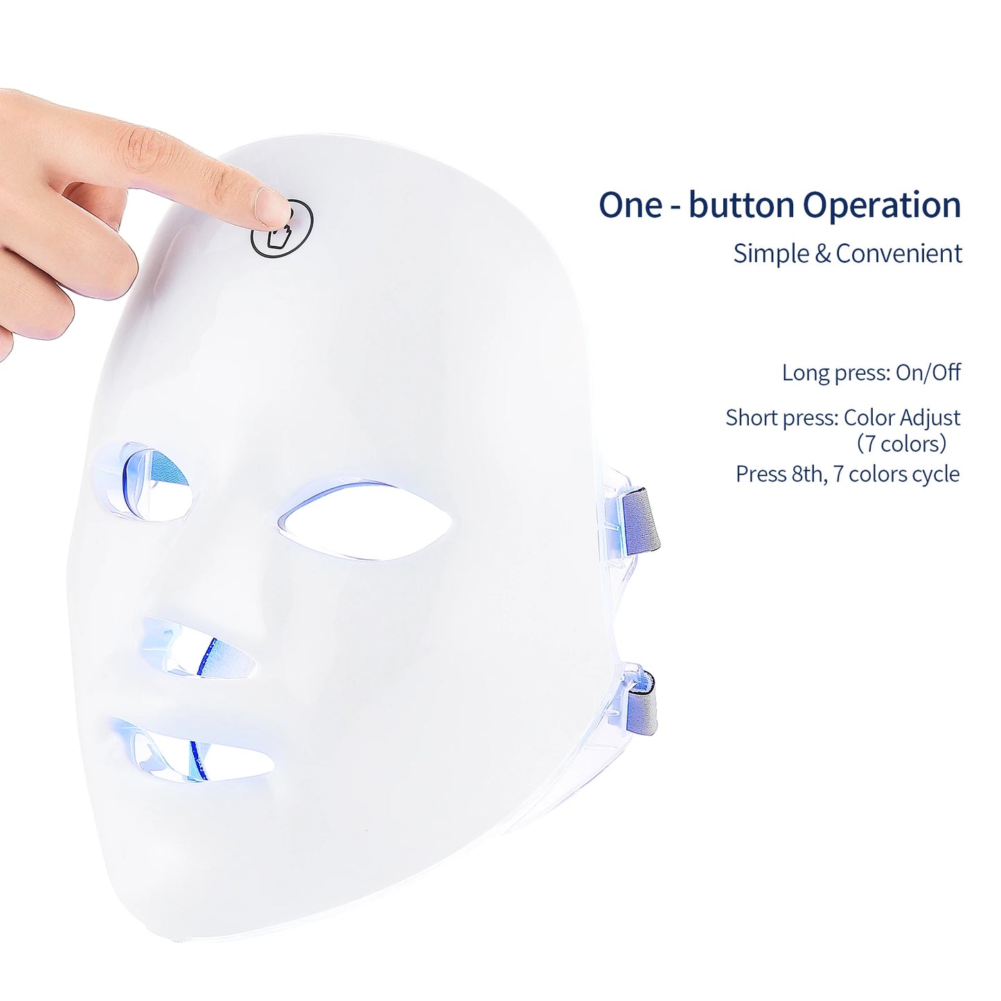 7-Color LED Mask – Beauty Skin Therapy