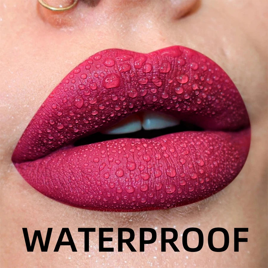 Matte Velvet Lip Waterproof Shades for Bold