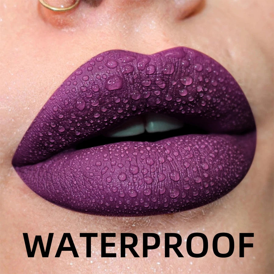 Matte Velvet Lip Waterproof Shades for Bold