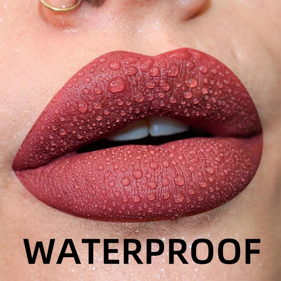 Matte Velvet Lip Waterproof Shades for Bold