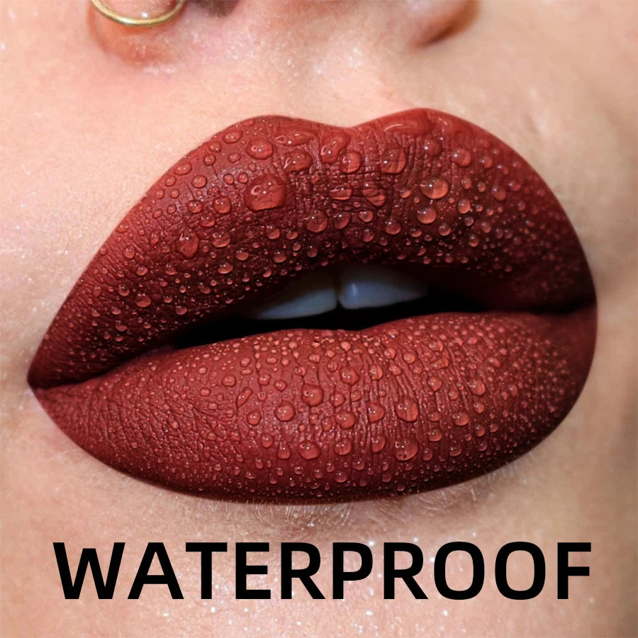 Matte Velvet Lip Waterproof Shades for Bold