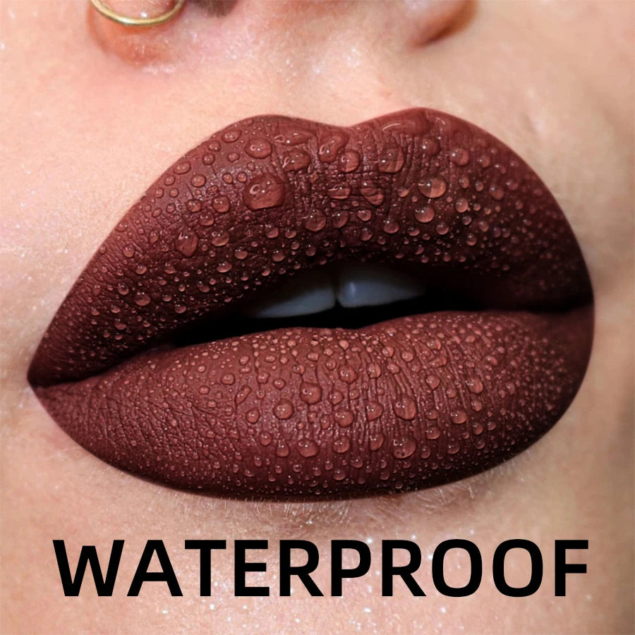 Matte Velvet Lip Waterproof Shades for Bold