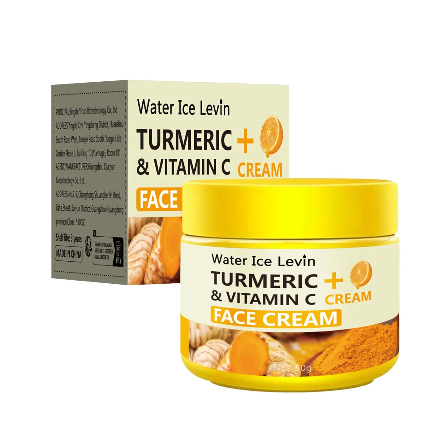 Turmeric Vitamin C Anti-Aging Moisturizer – 50g